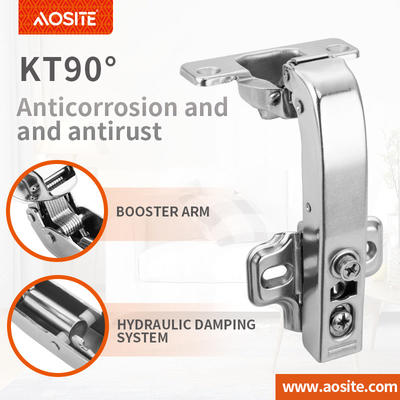 KT-90&deg; Clip-on Special-angel Hydraulic Damping Hinge kitchen cabinet hinges types